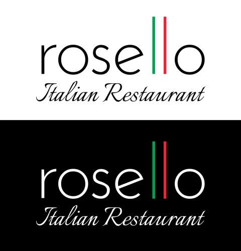 Rosello Italian Restaurant Logo Design