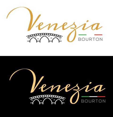 Venezia Bourton Italian Restaurant Logo Design